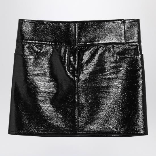 25SS 쿠레쥬 숏 스커트 125CJU218VY0014 Black