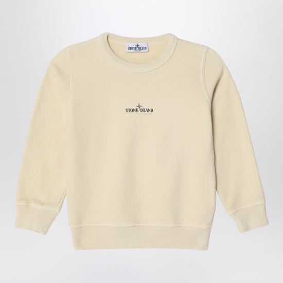 25FW [키즈] 스톤 아일랜드 긴팔 티셔츠 6100015S0268 Beige