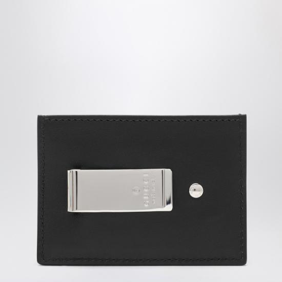 25FW 구찌 마몽 머니 클립 카드 케이스 835051AAE07 Black - GUCCI