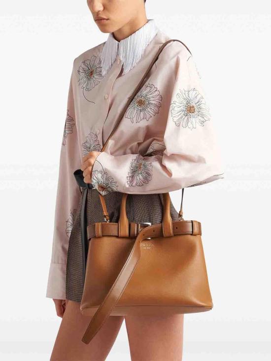  프라다 토트백 1BA434VOBO2CY9F03BH Camel - PRADA