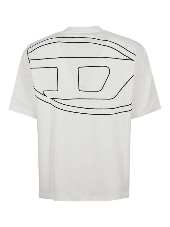  디젤 반팔 티셔츠 A113020HGAM141 White - DIESEL