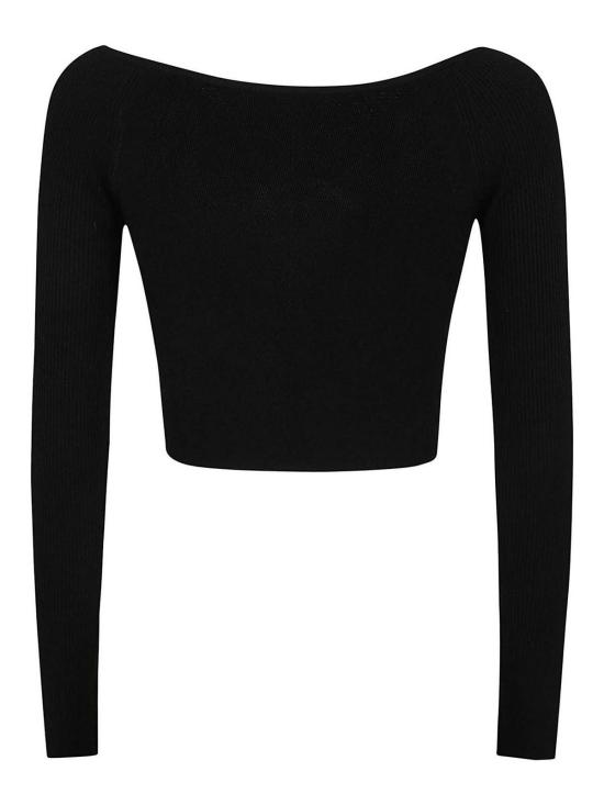  디젤 M 베라 립 니트 롱슬리브 오프 더 숄더 탑  A141890DLAX9XX Black - DIESEL