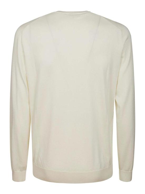 26SS 필리포 드 로렌티스 스웨터 GC1MLSU18R020 White - FILIPPO DE LAURENTIIS