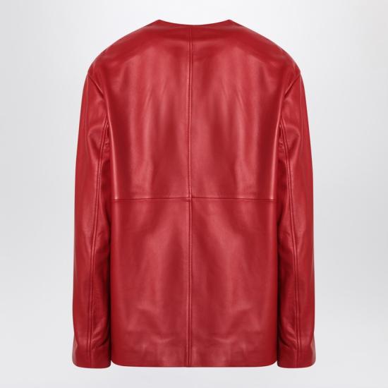  루루 드 세종 가죽 자켓 ATALIALE Red - LOULOU DE SAISON