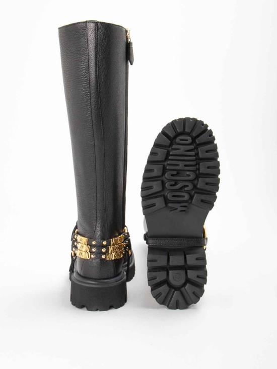  모스키노 부츠 26024G1HMW0000 Black - MOSCHINO