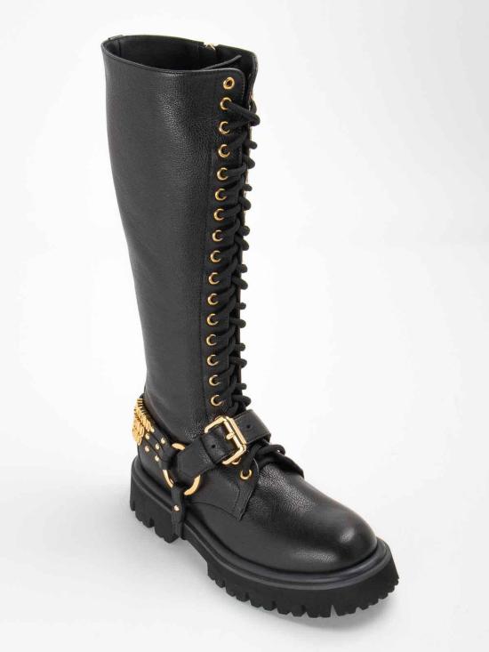  모스키노 부츠 26024G1HMW0000 Black - MOSCHINO