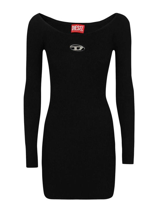  디젤 M-VERA 엠 베라 오프숄더 숏 원피스 A141880DLAX9XX Black