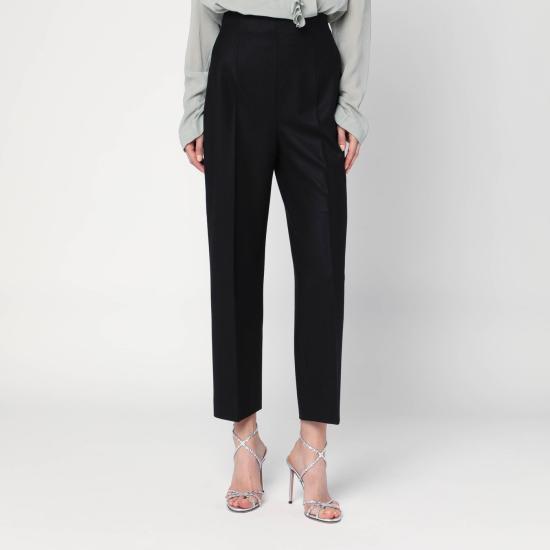 25FW 알베르타 페레티 스트레이트 팬츠 03016641 Black