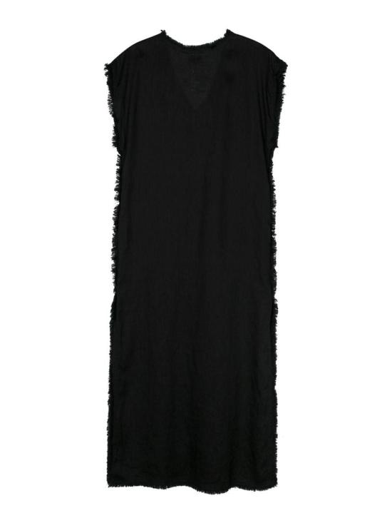  파로쉬 미디 스커트 D721930BEACH24013 Black - PAROSH