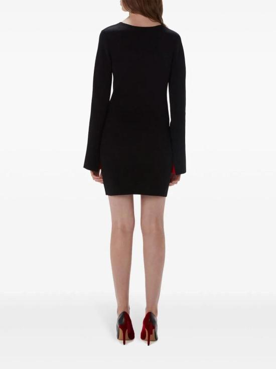 25FW JW앤더슨 숏 원피스 KW1229YN0309999 Black - JW ANDERSON