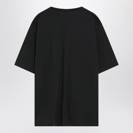 25SS 알렉산더 맥퀸 반팔 티셔츠 815068QTAC6 Black - ALEXANDER MCQUEEN