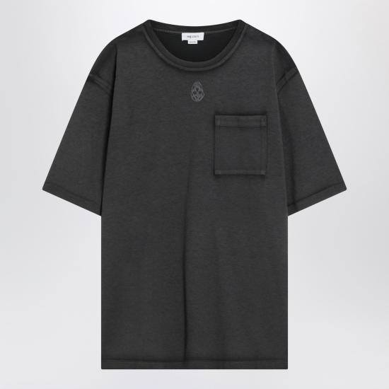 25SS 알렉산더 맥퀸 반팔 티셔츠 815068QTAC6 Black