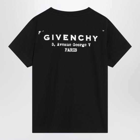 25FW 지방시 반팔 티셔츠 BW70FJP75N Black - GIVENCHY