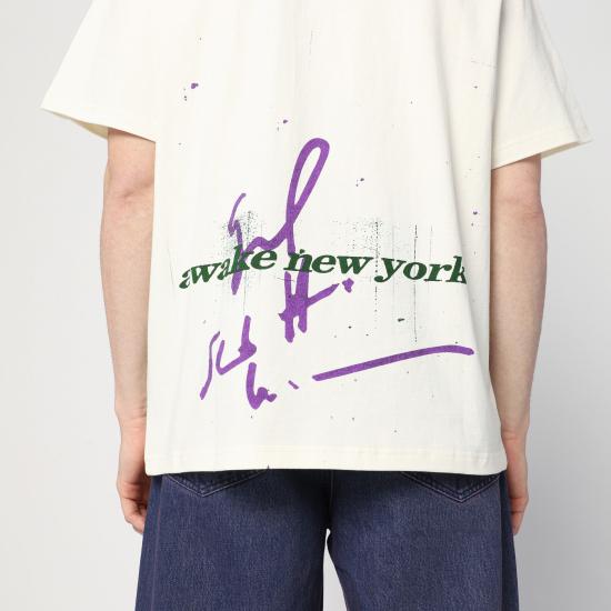 25SS 어웨이크 NY 탑 AWK SP25 TS005CO Beige - AWAKE NY