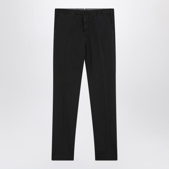 25SS 비아지오 산타니엘로 스트레이트 팬츠 504TDSE3772 Black