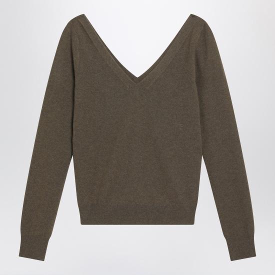 25FW 생로랑 긴팔 티셔츠 808068YALL2 Green