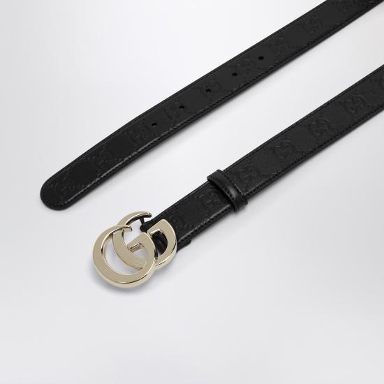  구찌 레귤러 벨트 802949AAD5L Black - GUCCI