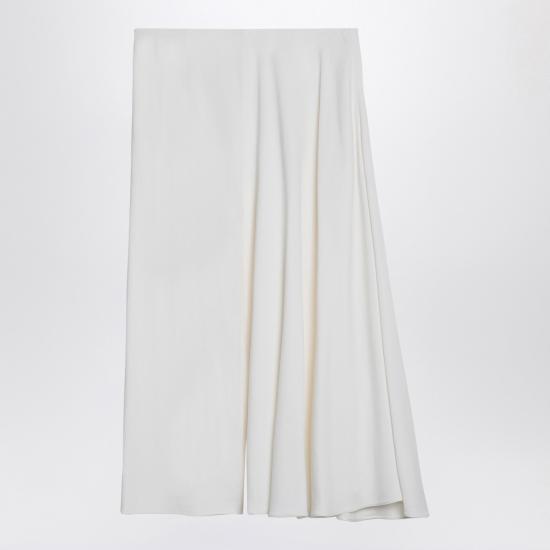  알라이아 미디 스커트 AA9P02526T571SI White - ALAIA