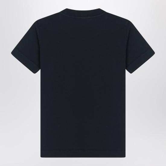 25SS [키즈] 스톤 아일랜드 셔츠 2100002S0047 Black - STONE ISLAND