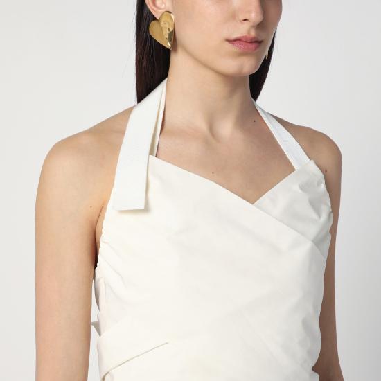 25SS 파투 롱 원피스 DR1850011CO White - PATOU