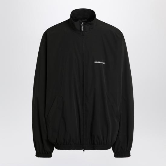 25FW 발렌시아가 로고 오버사이즈 트랙자켓 839090TRO31 Black