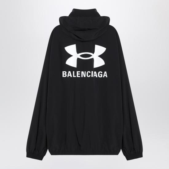 25SS 발렌시아가 x 언더아머 윈드브레이커 814127TQO35 Black - BALENCIAGA