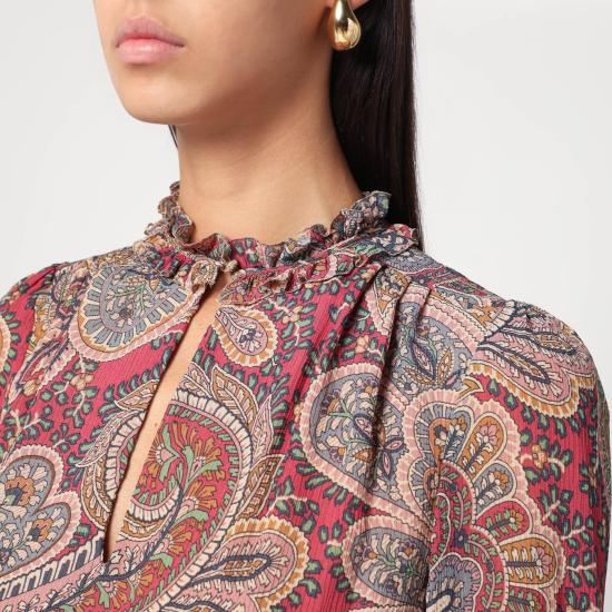 25FW 에트로 롱 원피스 WRHA041899SADF4 Multicolor - ETRO