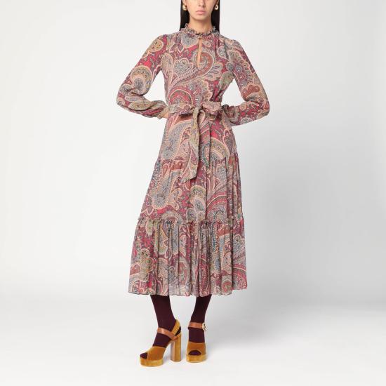 25FW 에트로 롱 원피스 WRHA041899SADF4 Multicolor