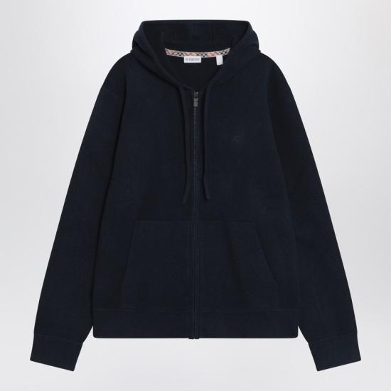  버버리 캐시미어 블렌드 지퍼 후디  8112133168587 Blue