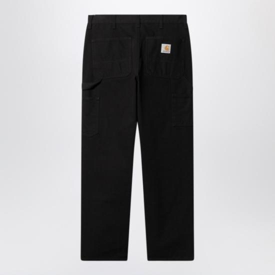  칼하트 WIP 디어본 캔버스 더블 니 팬츠 I031501CO Black - CARHARTT WIP
