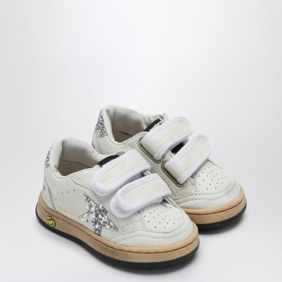 25FW [키즈] 골든구스 스니커즈 GJF00501F004826 White