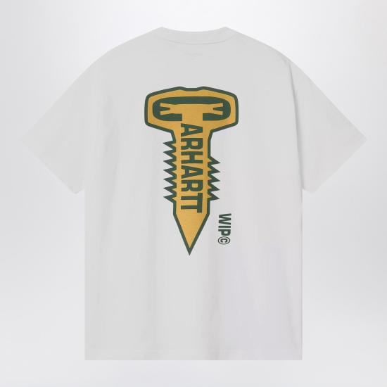 25SS 칼하트 WIP 반팔 티셔츠 I033949CO White - CARHARTT WIP