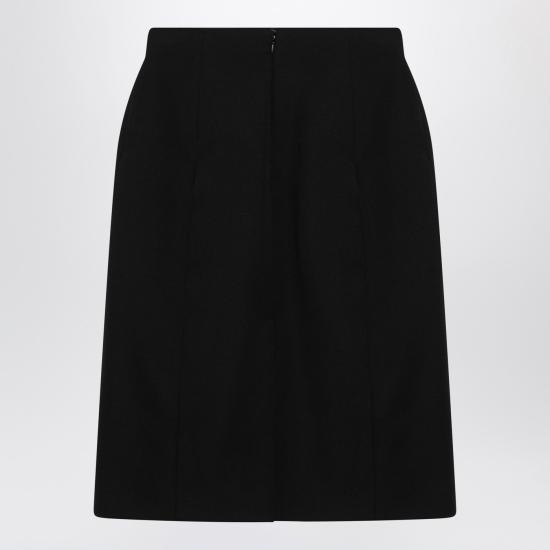 25SS 발렌시아가 미디 스커트 814083TPT24 Black - BALENCIAGA