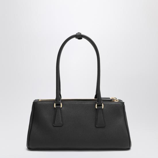 25FW 프라다 갤러리아 미디엄 가죽 핸드백 1BA457YO02CYS Black - PRADA