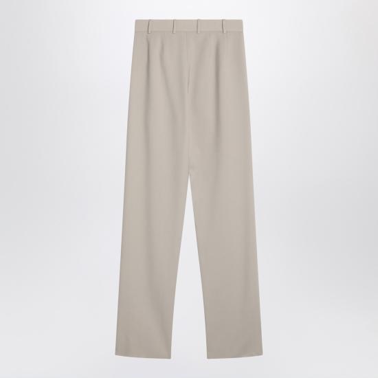  생로랑 스트레이트 팬츠 823734Y2L82 Beige - SAINT LAURENT