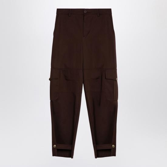  모스키노 스트레이트 팬츠 A03075420 Brown