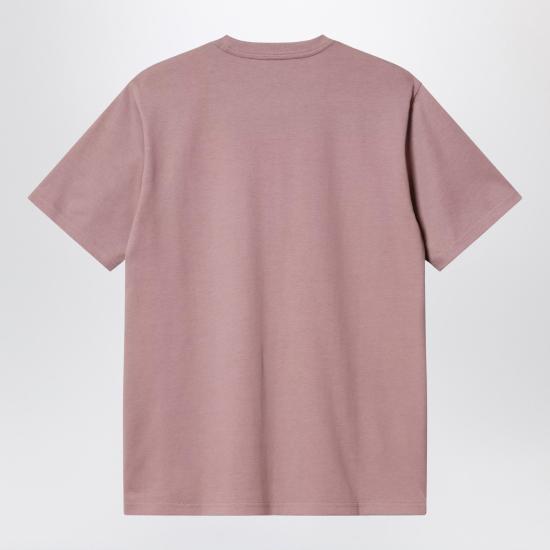 25FW 칼하트 WIP 숏슬리브 허드슨 포켓 티셔츠 I035140CO Purple - CARHARTT WIP
