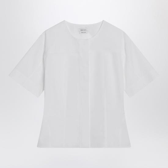 25FW 알렉산더 맥퀸 반팔 티셔츠 838911QAABT White