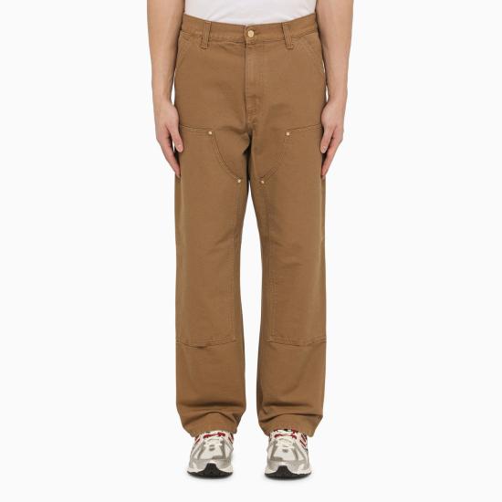  칼하트 WIP 디어본 캔버스 더블 니 팬츠 I031501CO Brown