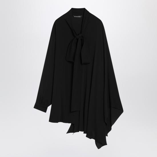 25FW 발렌시아가 어시메트릭 블라우스 839280TIN13 Black