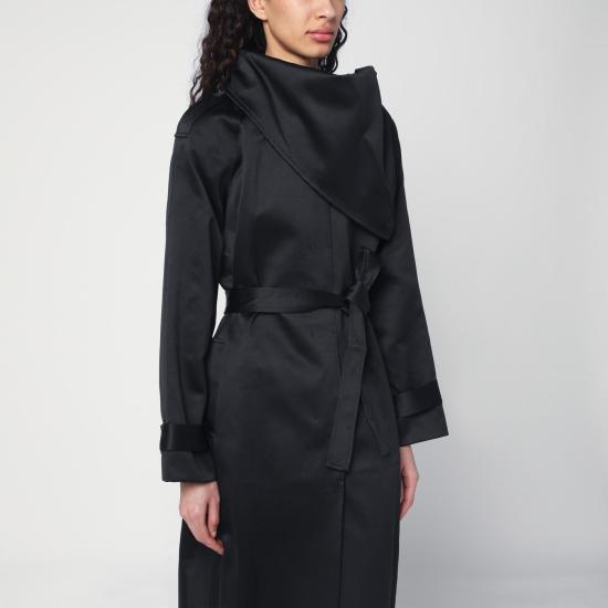  더 가먼트 코트 21115PL Black - THE GARMENT