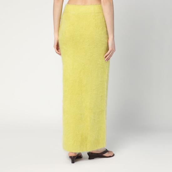 25FW 소프트 고트 롱 스커트 24561WS Yellow - SOFT GOAT