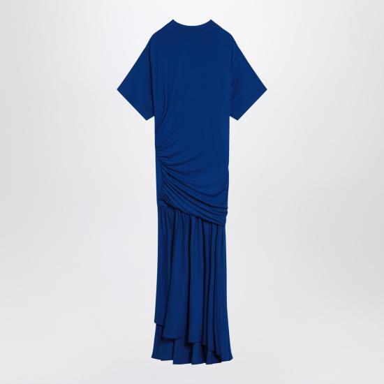 25FW 살바토레 페라가모 롱 원피스 0782523VI Blue - SALVATORE FERRAGAMO