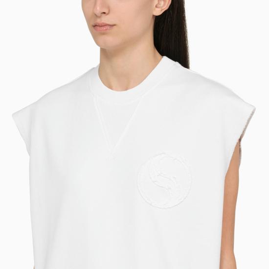  스텔라 맥카트니 민소매 티셔츠 6J02603SPY55 White - STELLA MCCARTNEY