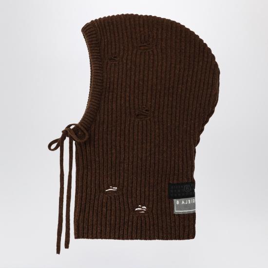 25FW MM6 메종마르지엘라 바라클라바 S52TB0008M13138 Brown