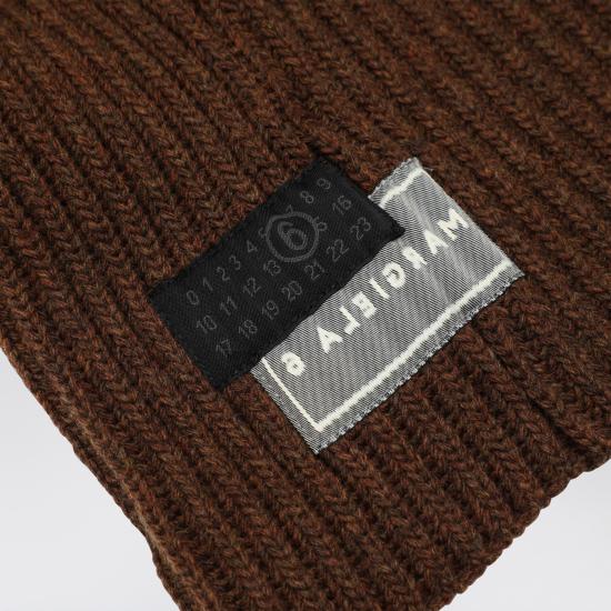 25FW MM6 메종마르지엘라 바라클라바 S52TB0008M13138 Brown - MM6 MAISON MARGIELA