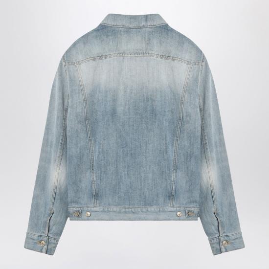  발렌시아가 데님 자켓 814038TRW59 Light blue - BALENCIAGA
