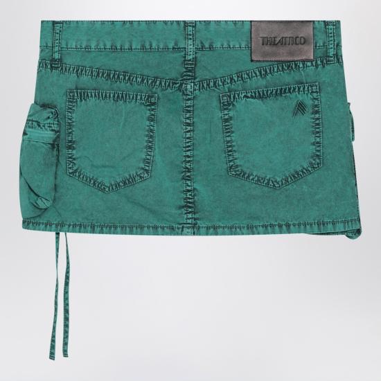 25SS 디 아티코 숏 스커트 250WCR00136DDC098A Green - THE ATTICO