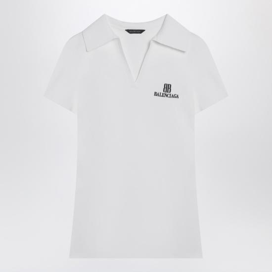 25FW 발렌시아가 반팔 티셔츠 835501T5231 White