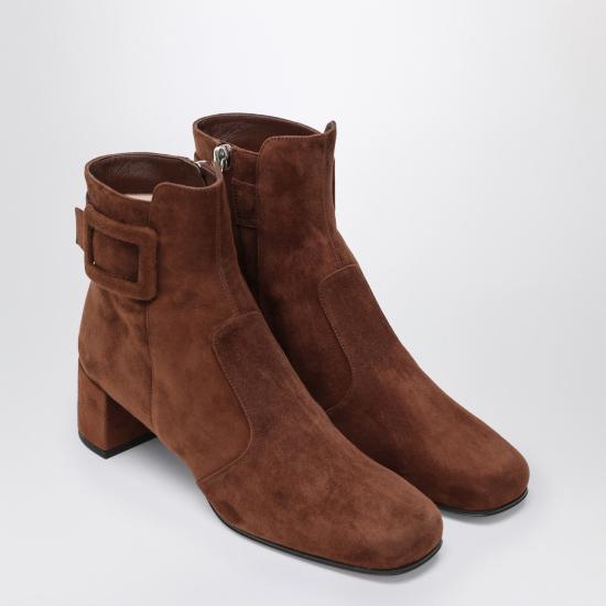25FW 로저비비에 뮬/슬리퍼 RVW75140570HR0 Brown - ROGER VIVIER